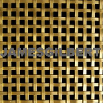 Handwoven Brass Decorative Grille with 5mm Plain Wire and 8mm Diamond Aperture